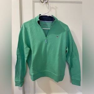 Vineyard Vines Boys Quarter Zip size large